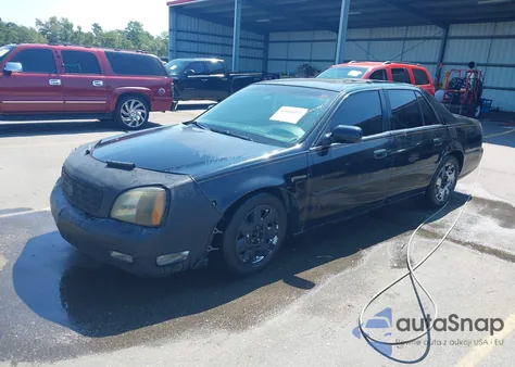 2001 Cadillac Deville Dts z USA, uszkodzony, nr VIN 1G6KF57951U268273